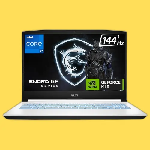 MSI Sword 15 Gaming Laptop Under 100,000 rupees with 16 RAM and RTX Graphics Card