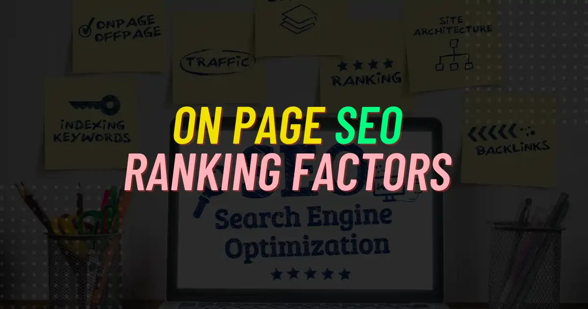 On-Page SEO Ranking Factors in Hindi